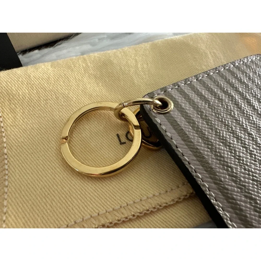 Louis Vuitton Monogram Illustre Trunk Key Holder Keychain Bag Charm